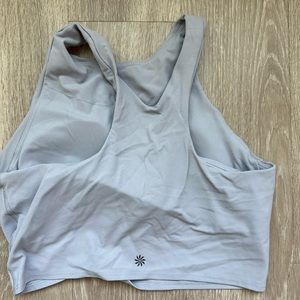 Athleta conscious crop size M periwinkle
